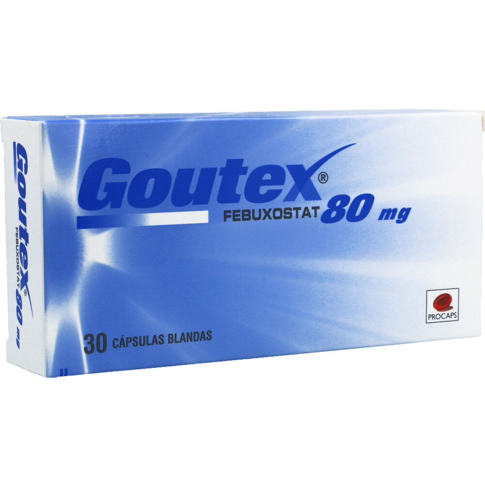 GOUTEX 80MG CBG CJAX30UN CIAL GT