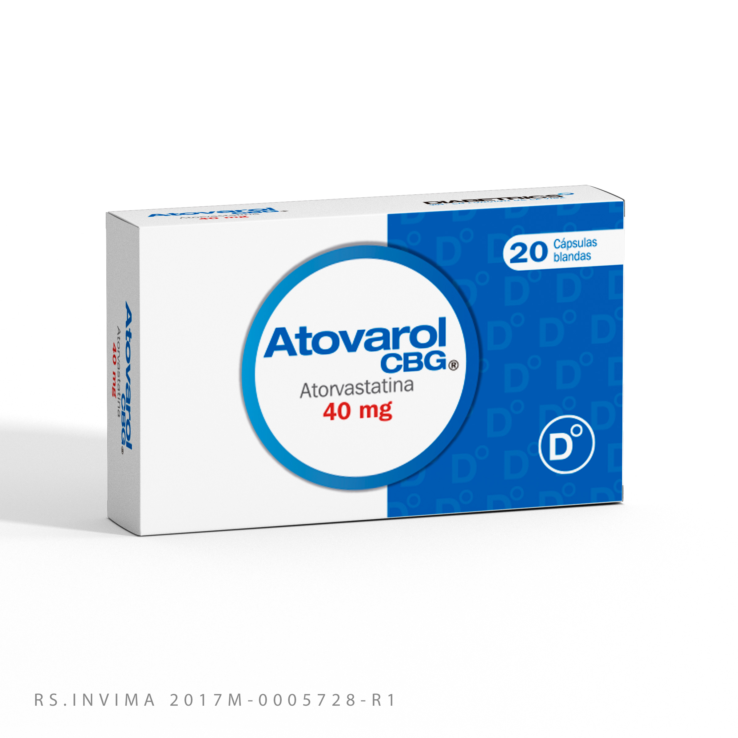 ATOVAROL 40mg CBG CAJA X 20 UND CIAL