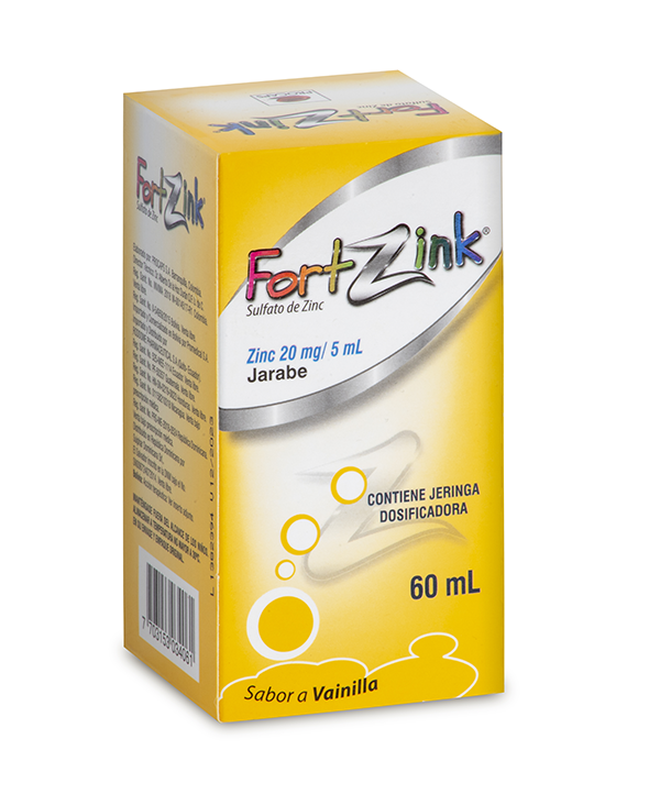 Fortzink Jarabe 20mg/5ml