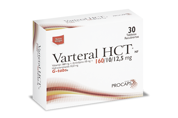 Varteral HCT NF 160/10/12,5