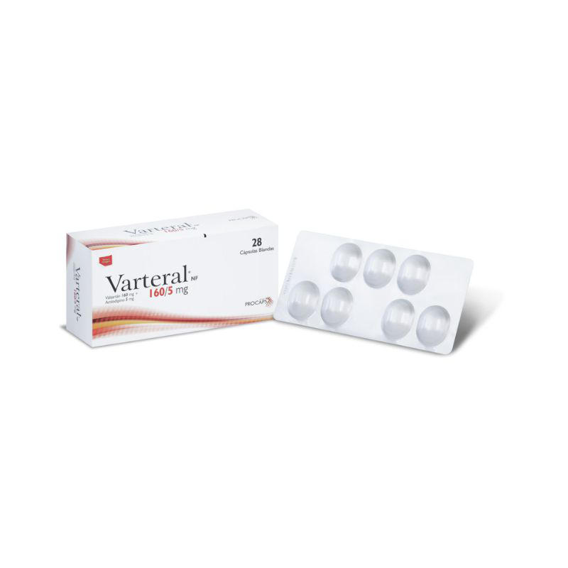 Varteral NF 160/5mg Cápsulas