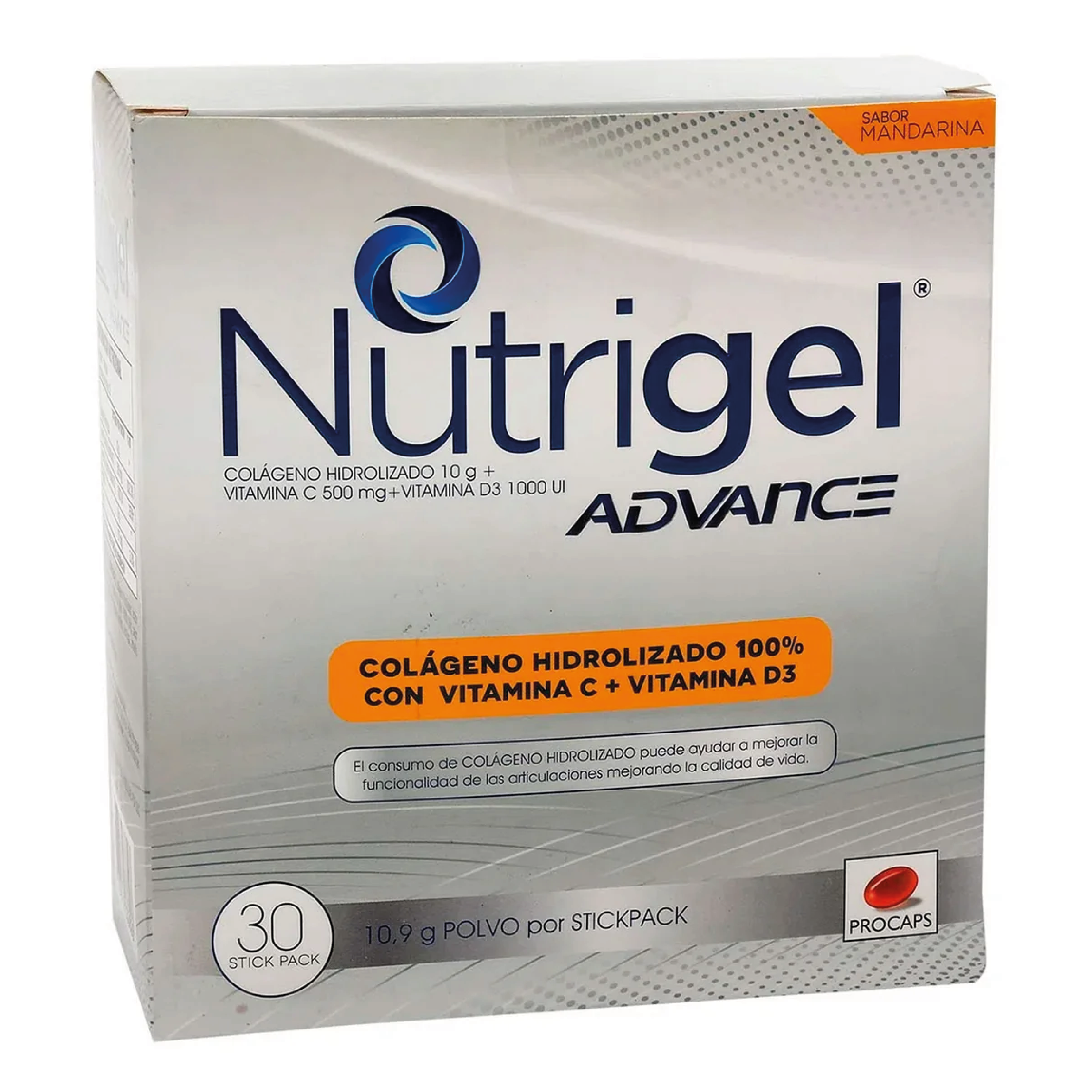 Nutrigel Advance sabor mandarina