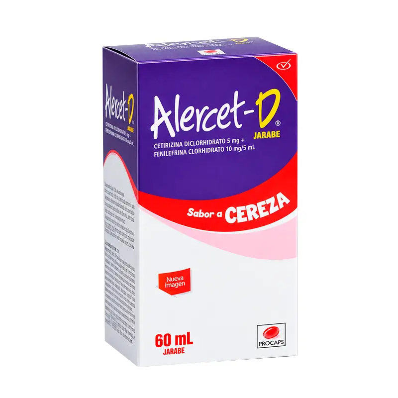 Alercet D jarabe frasco