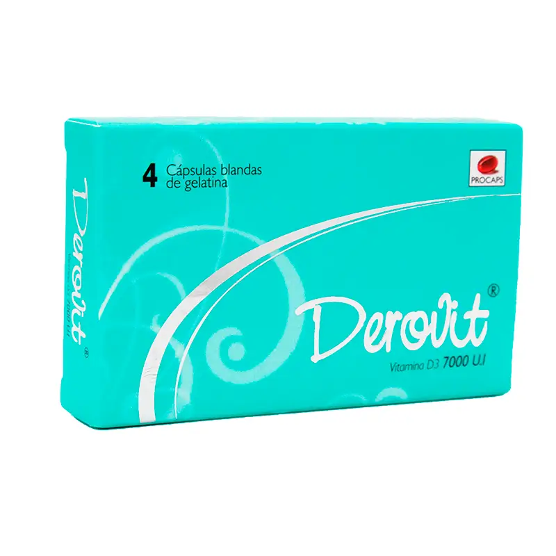 Derovit 7000UI CBG Caja x4