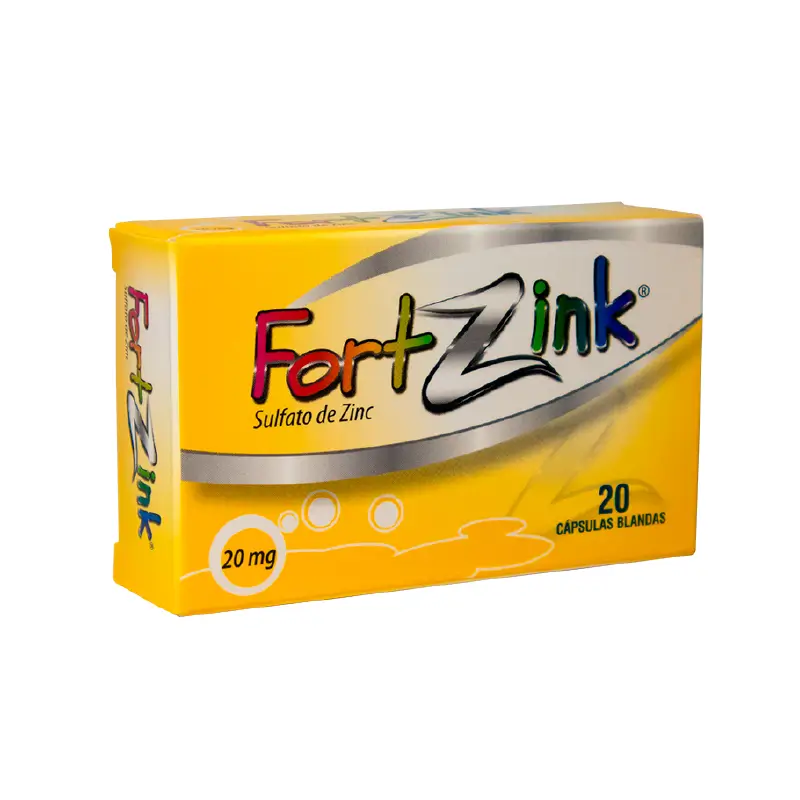 FortZink 20mg CBG caja x20