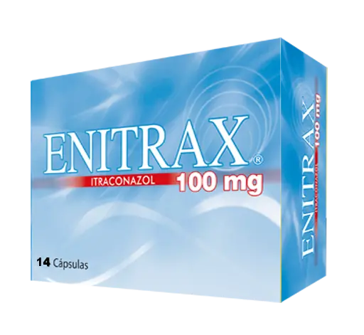Enitrax 100 mg cápsula dura