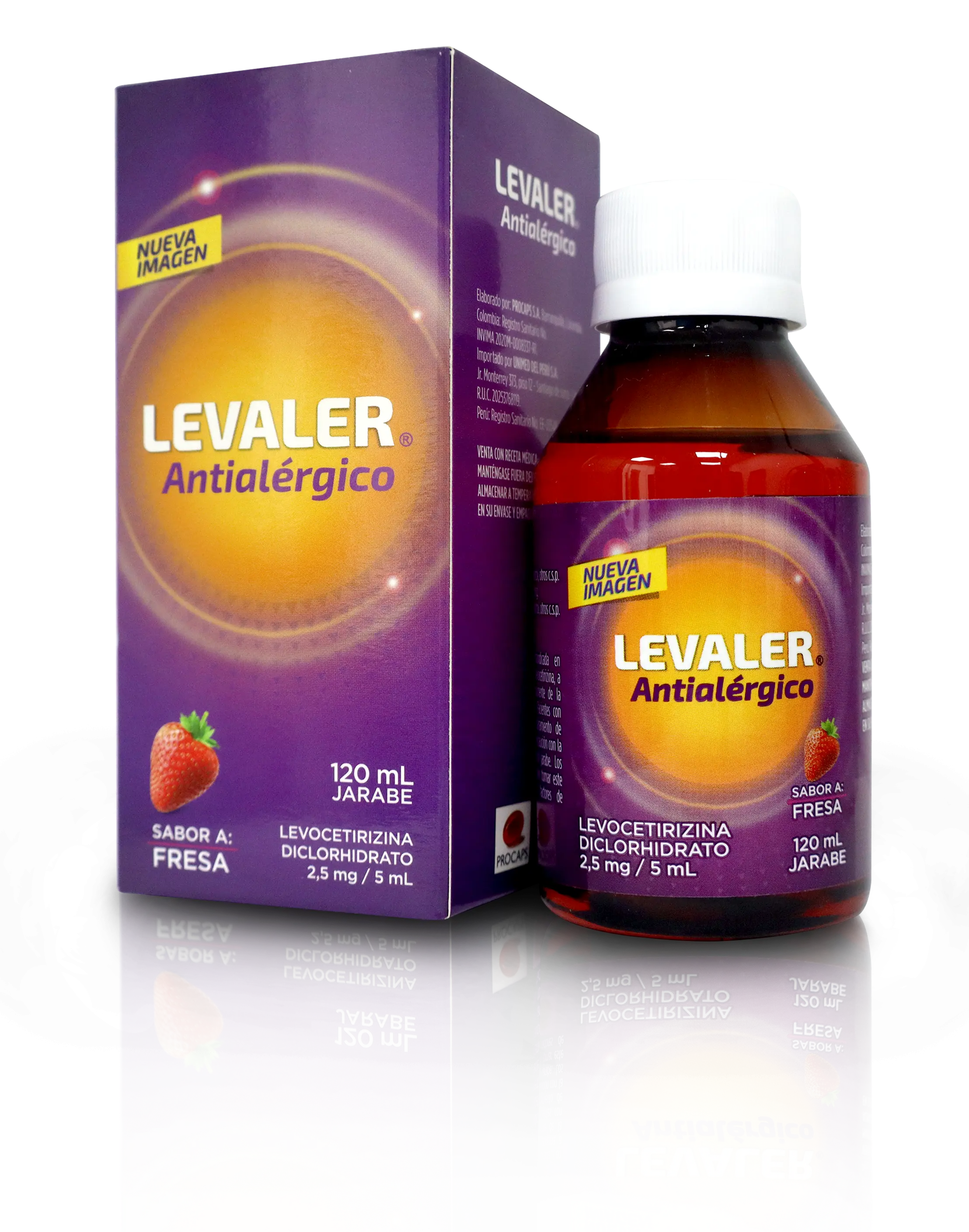 Levaler jarabe frasco 120ml