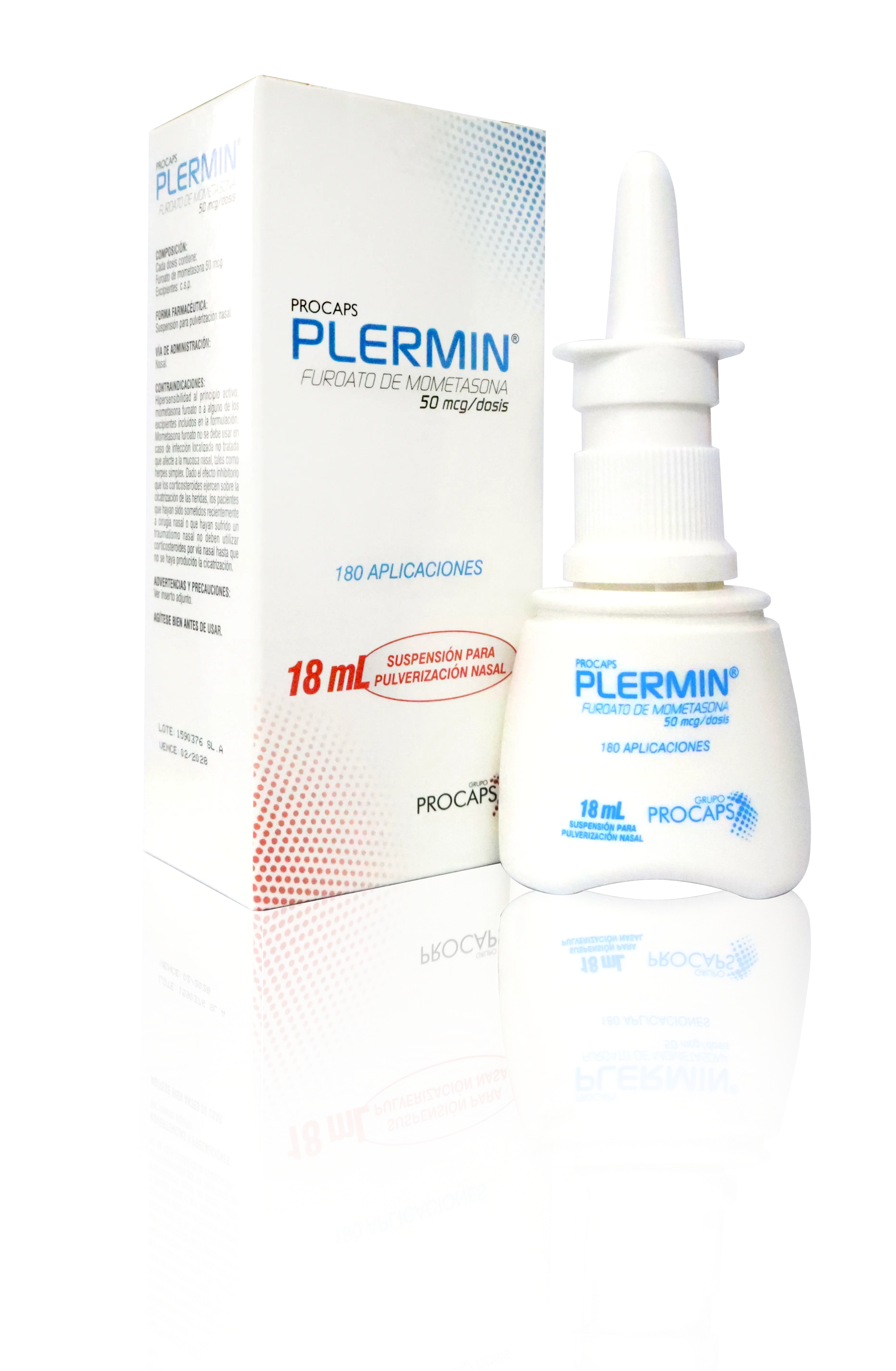 Plermín 18 ml spray nasal