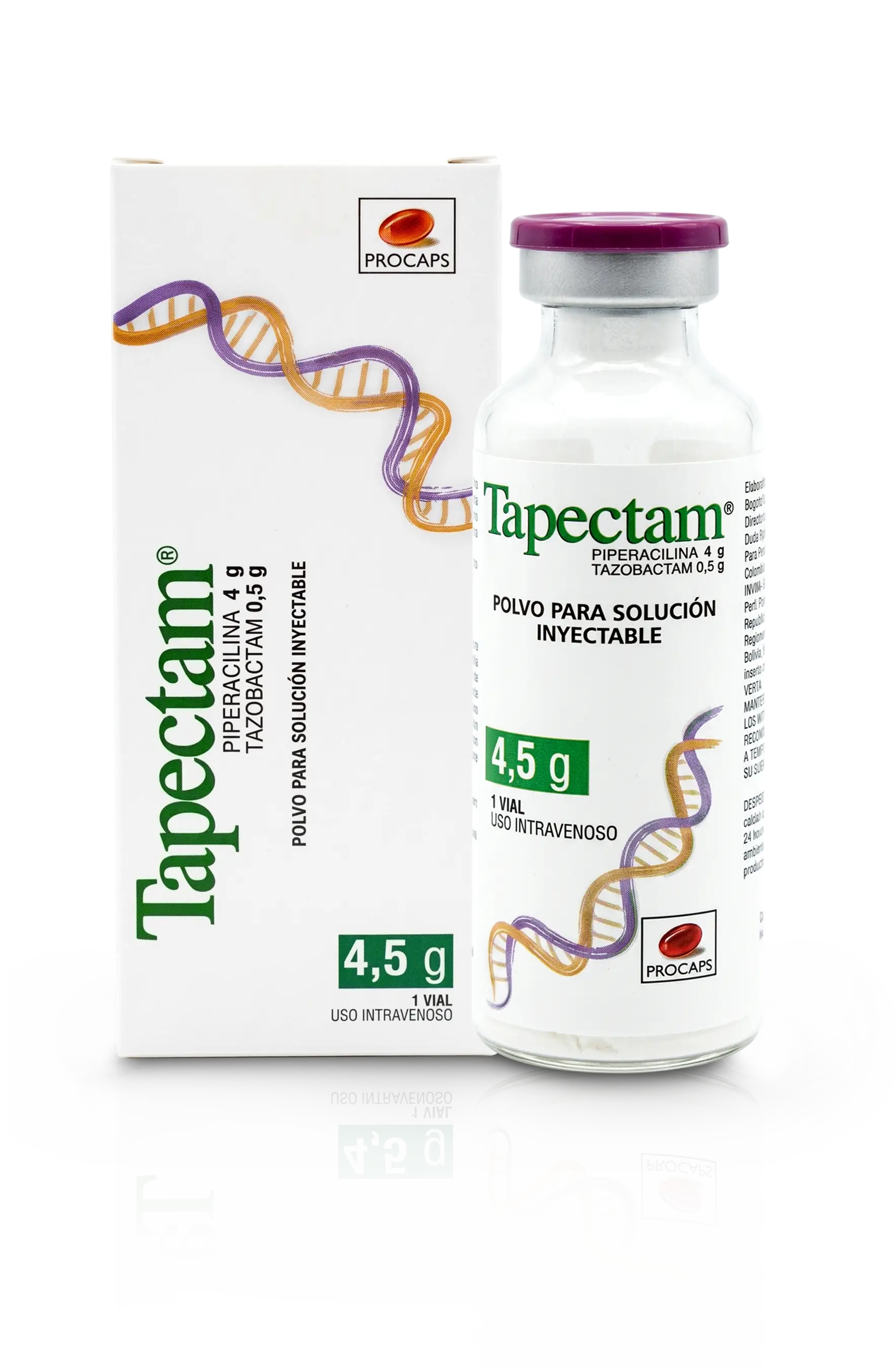 Tapectam 4g + 0.5g inyectable