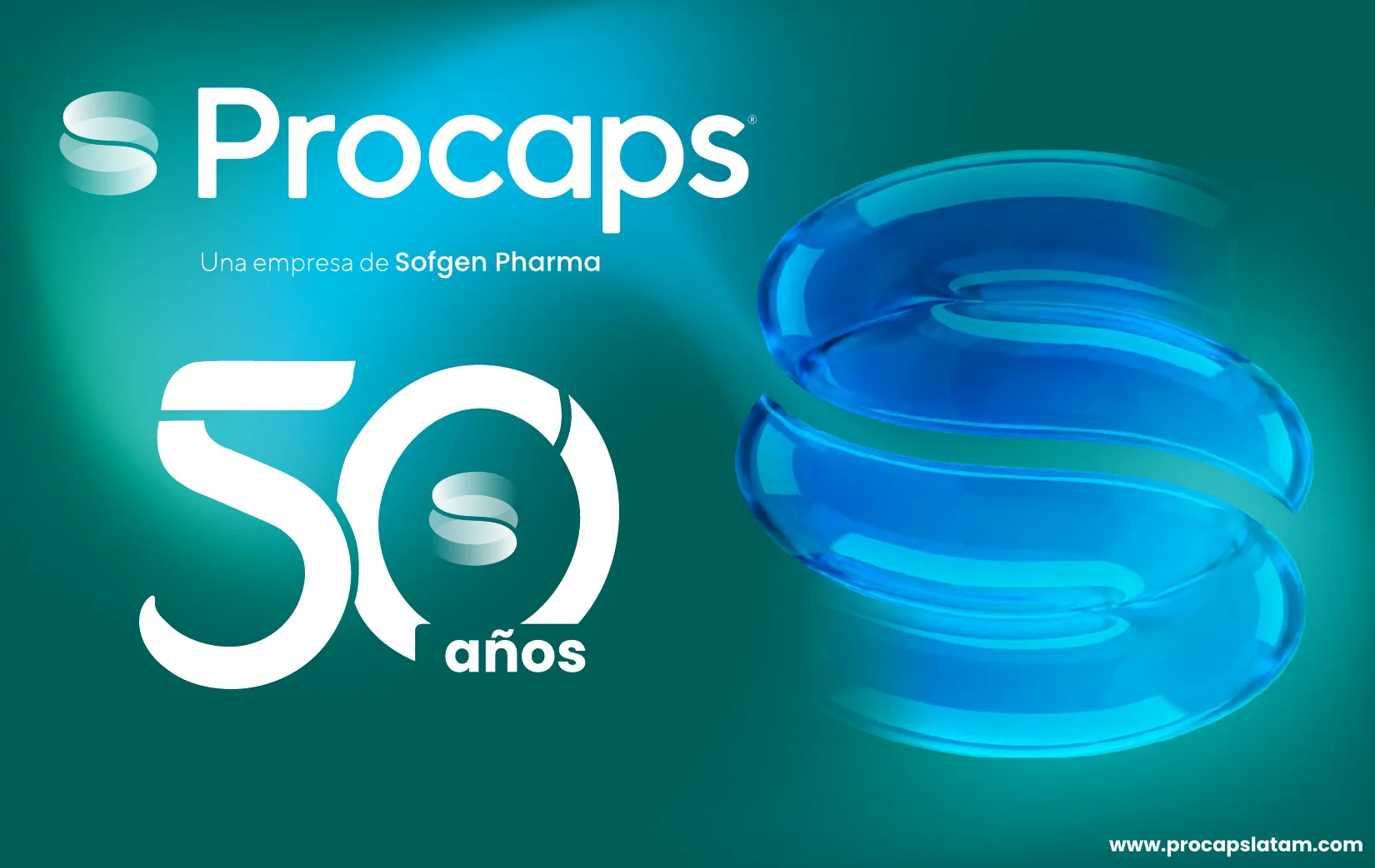 Portada: Procaps, una empresa de Sofgen Pharma, celebra 50 años. www.procapslatam.com